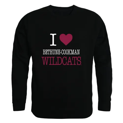 W Republic Bethune-Cookman Wildcats I Love Crewneck 552-692