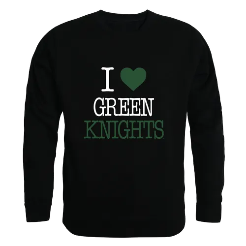 W Republic St. Norbert College Green Knights I Love Crewneck 552-698