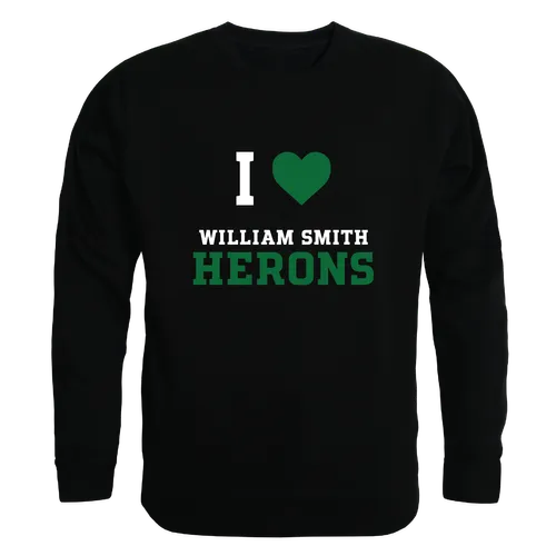 W Republic Hobart & William Smith Colleges William Smith Herons I Love Crewneck 552-700