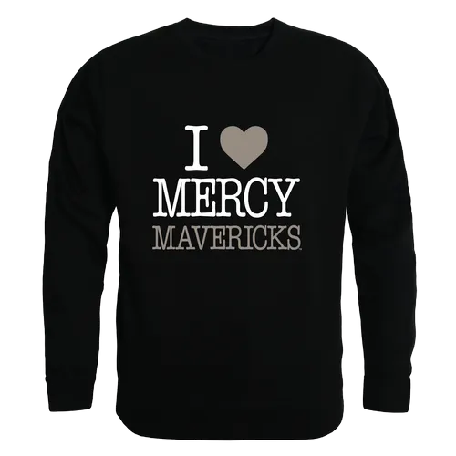 W Republic Mercy College Mavericks I Love Crewneck 552-710