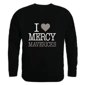 W Republic Mercy College Mavericks I Love Crewneck 552-710