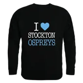 W Republic Stockton University Ospreys I Love Crewneck 552-711