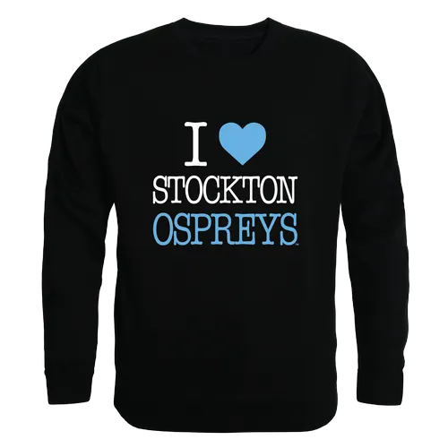 W Republic Stockton University Ospreys I Love Crewneck 552-711