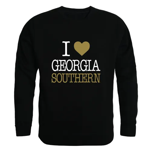 W Republic Georgia Southern Eagles I Love Crewneck 552-718