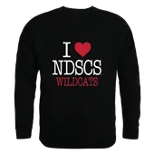 W Republic NDSCS Wildcats I Love Crewneck 552-724