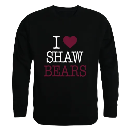 W Republic Shaw University Bears I Love Crewneck 552-726