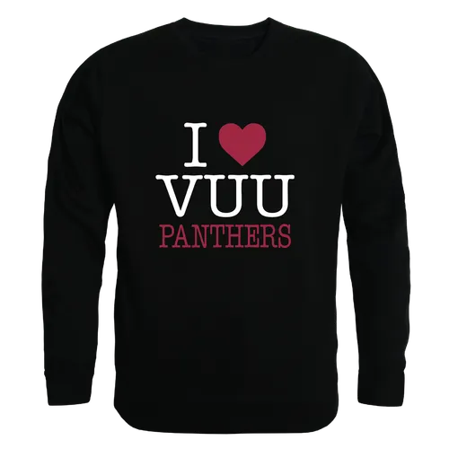 W Republic Virginia Union Panthers I Love Crewneck 552-729