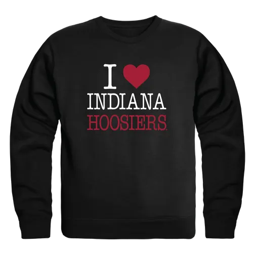 W Republic Indiana Hoosiers Hoosiers I Love Crewneck 552-737