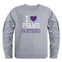 W Republic Prairie View A&M Panthers I Love Crewneck 552-738