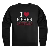 W Republic St. John Fisher Cardinals I Love Crewneck 552-739