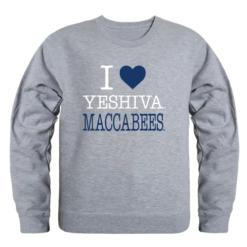 W Republic Yeshiva Maccabees I Love Crewneck 552-741