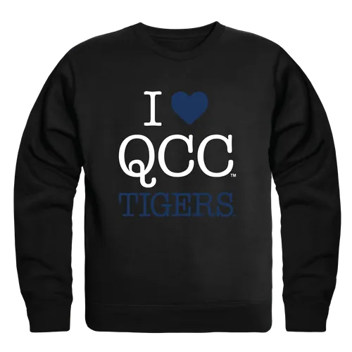 W Republic Queensborough Tigers I Love Crewneck 552-744