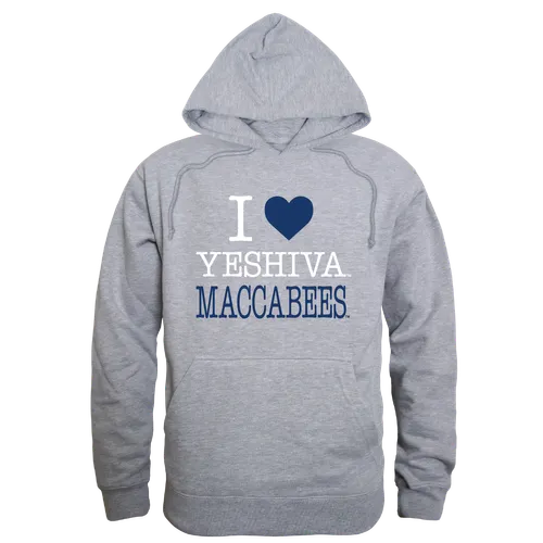 W Republic Yeshiva Maccabees I Love Hoodie 553-741. Decorated in seven days or less.