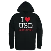 W Republic South Dakota Coyotes I Love Hoodie 553-148