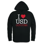 W Republic South Dakota Coyotes I Love Hoodie 553-148