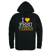 W Republic Fort Hays State Tigers I Love Hoodie 553-442