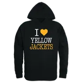 W Republic American Int. College Yellow Jackets I Love Hoodie 553-449