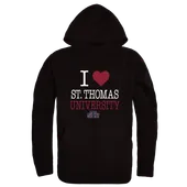 W Republic St. Thomas Bobcats I Love Hoodie 553-480