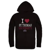 W Republic St. Thomas Bobcats I Love Hoodie 553-480