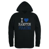 W Republic Hampton University Pirates I Love Hoodie 553-489