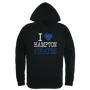 W Republic Hampton University Pirates I Love Hoodie 553-489