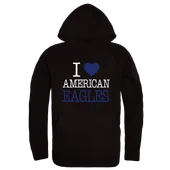 W Republic American University Eagles I Love Hoodie 553-498