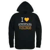 W Republic Augustana Vikings I Love Hoodie 553-500