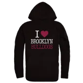 W Republic Brooklyn College Bulldogs I Love Hoodie 553-503