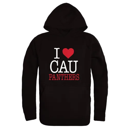 W Republic Clark Atlanta Panthers I Love Hoodie 553-512. Decorated in seven days or less.