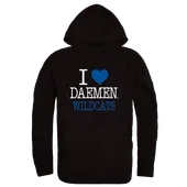 W Republic Daemen College Wildcats I Love Hoodie 553-513