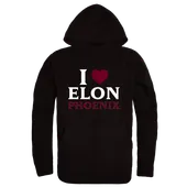 W Republic Elon University Phoenix I Love Hoodie 553-517