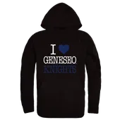 W Republic SUNY Geneseo Knights I Love Hoodie 553-520