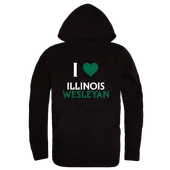 W Republic Illinois Wesleyan University Titans I Love Hoodie 553-525