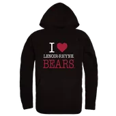 W Republic Lenoir-Rhyne Bears I Love Hoodie 553-530