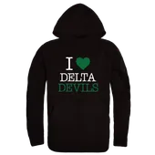 W Republic Mississippi Valley State Delta Devils & Devilettes I Love Hoodie 553-545