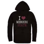 W Republic Missouri State Bears I Love Hoodie 553-547