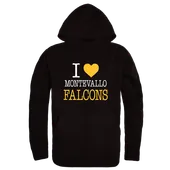 W Republic Montevallo Falcons I Love Hoodie 553-551