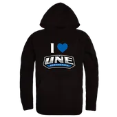 W Republic U Of New England Nor'easters I Love Hoodie 553-554