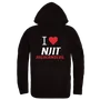 W Republic NJIT Highlanders I Love Hoodie 553-555