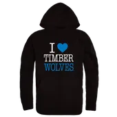 W Republic Northwood Timberwolves I Love Hoodie 553-562