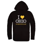 W Republic Ohio Dominican Panthers I Love Hoodie 553-563