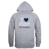 W Republic Point University Skyhawks I Love Hoodie 553-570