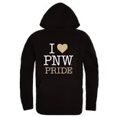 W Republic Purdue Northwest Lion I Love Hoodie 553-572