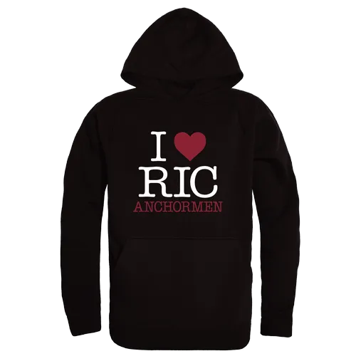 W Republic Rhode Island Anchormen I Love Hoodie 553-574. Decorated in seven days or less.