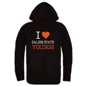 W Republic Salem State Vikings I Love Hoodie 553-581