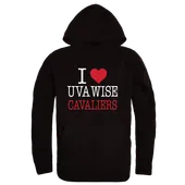 W Republic UVA Wise Cavaliers I Love Hoodie 553-601