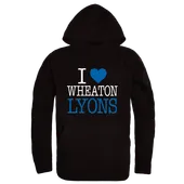 W Republic Wheaton College Lyons I Love Hoodie 553-605