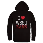 W Republic Winston-Salem State Rams I Love Hoodie 553-607