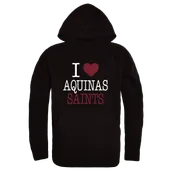 W Republic Aquinas Saints I Love Hoodie 553-611