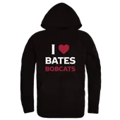 W Republic Bates College Bobcats I Love Hoodie 553-615